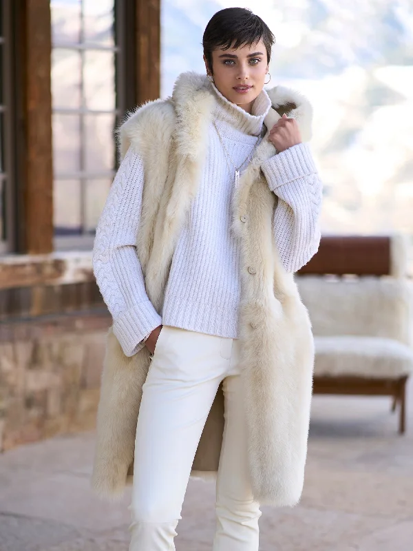 Stylish Casuals Tilde Shearling Vest