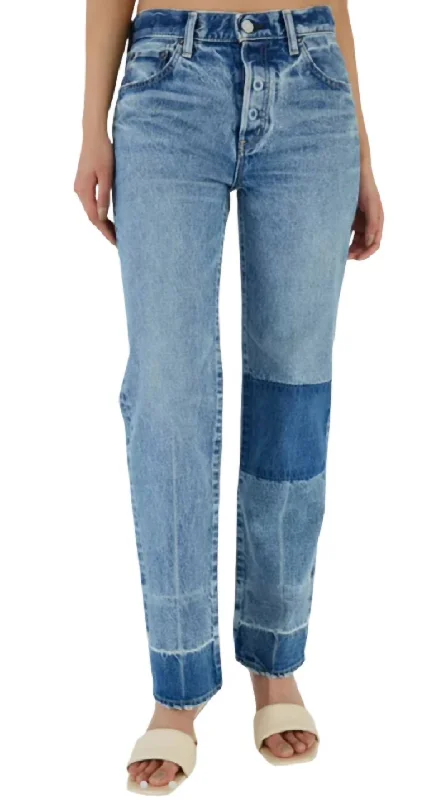 Casual Fit Hargis Straight High Rise Jean In Medium Wash