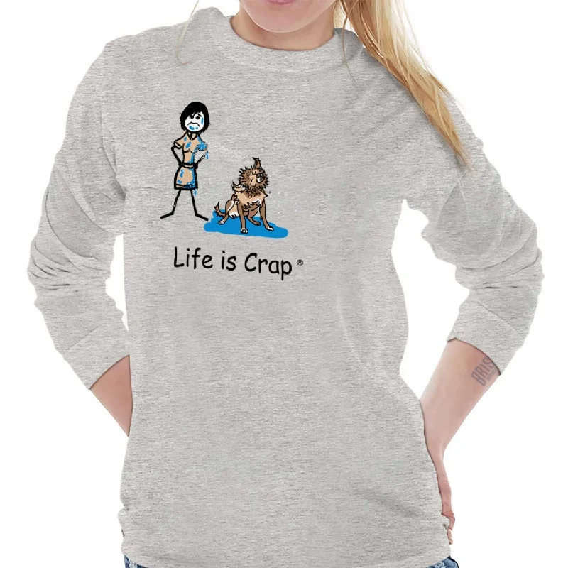 Elegant Fit Wet Dog Long Sleeve Tee
