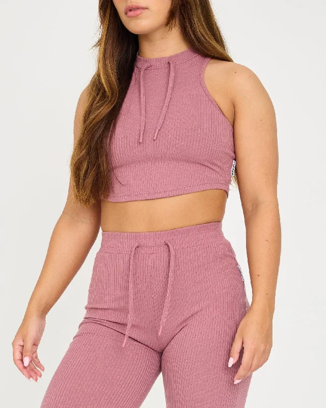Soft Comfort Wear Lounge Crop Tank