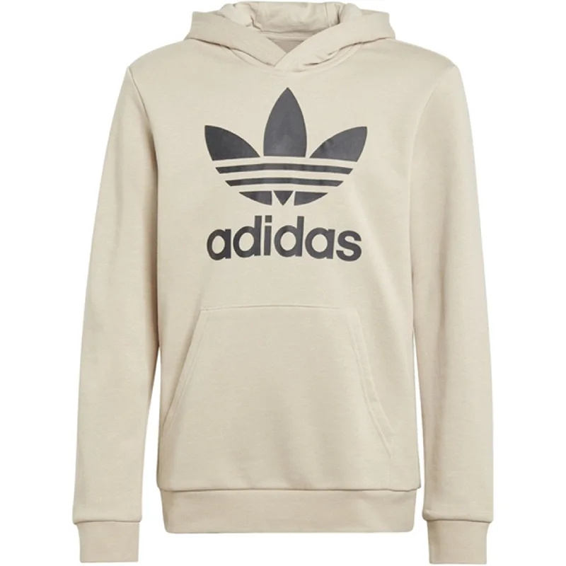 Warm Chic adidas Originals Beige Trefoil Hoodie