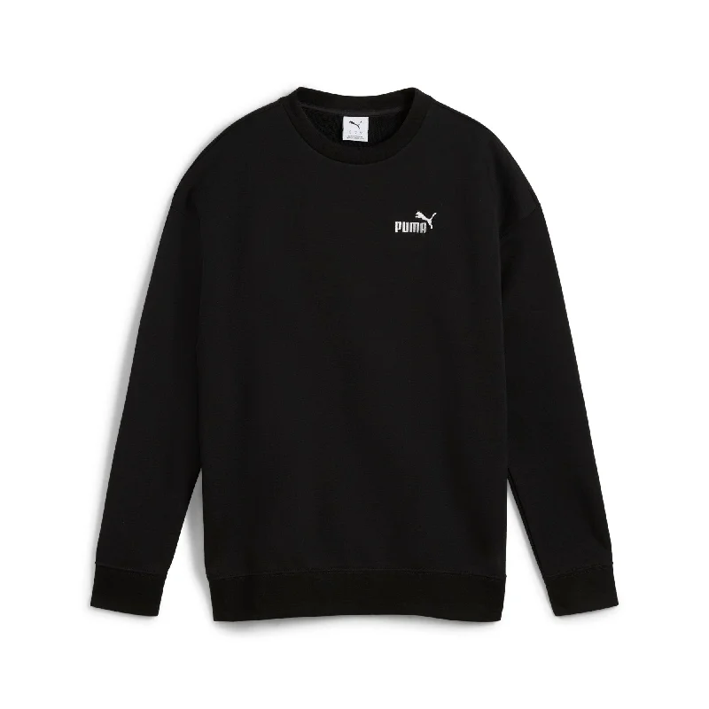 Breezy Outfits PUMA Women's Essentials Small No. 1 Logo Relaxed Crew Sweater