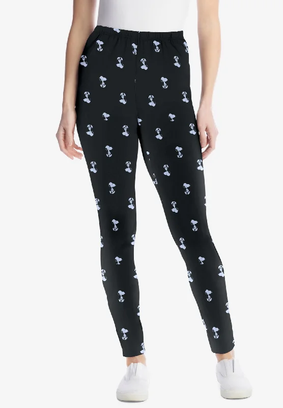 Soft Wearables Peanuts Snoopy Allover Print Leggings