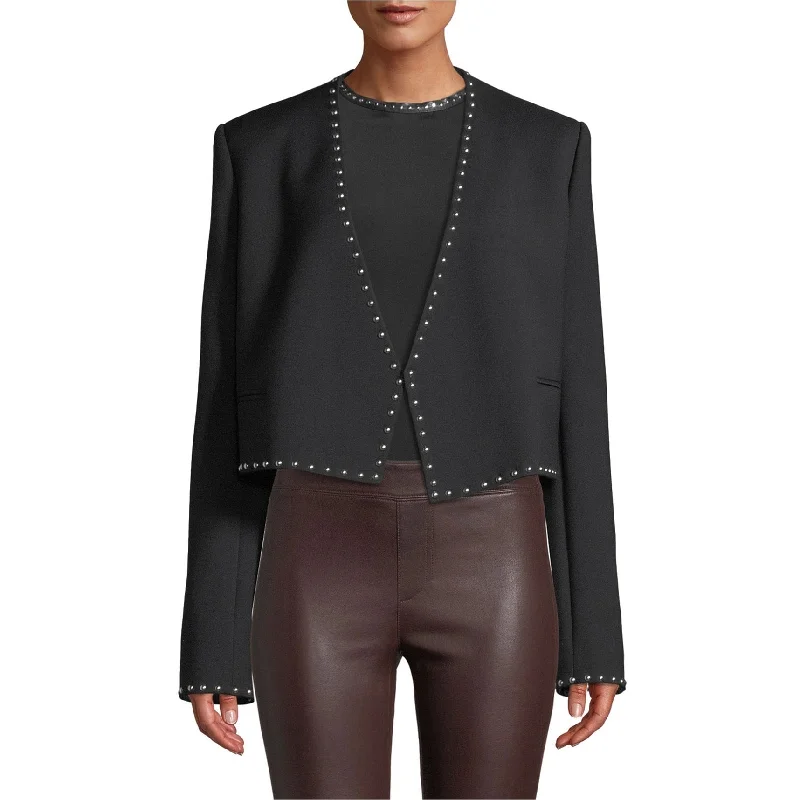 Comfortable Sweaters Helmut Lang Womens Studded Blazer Jacket, Black, 6