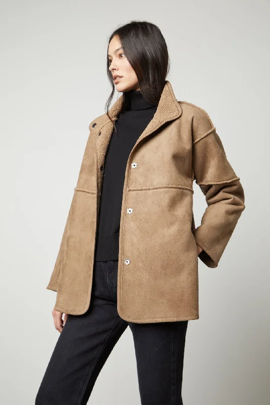 Versatile Casuals ALBANY LUX SHERPA REVERSIBLE JACKET