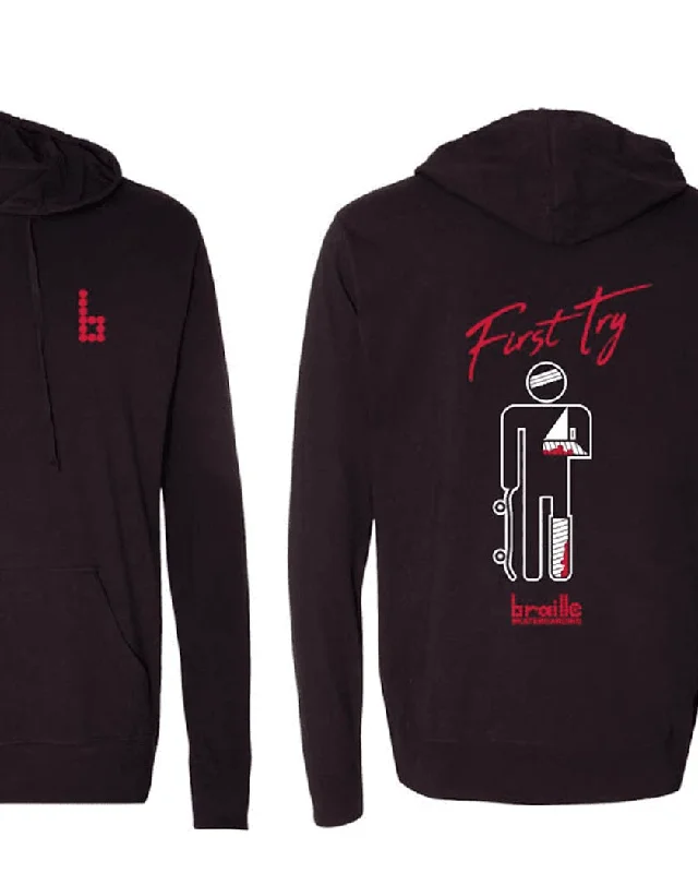 Stylish Casuals Broken Arm Tee Shirt Hoodie