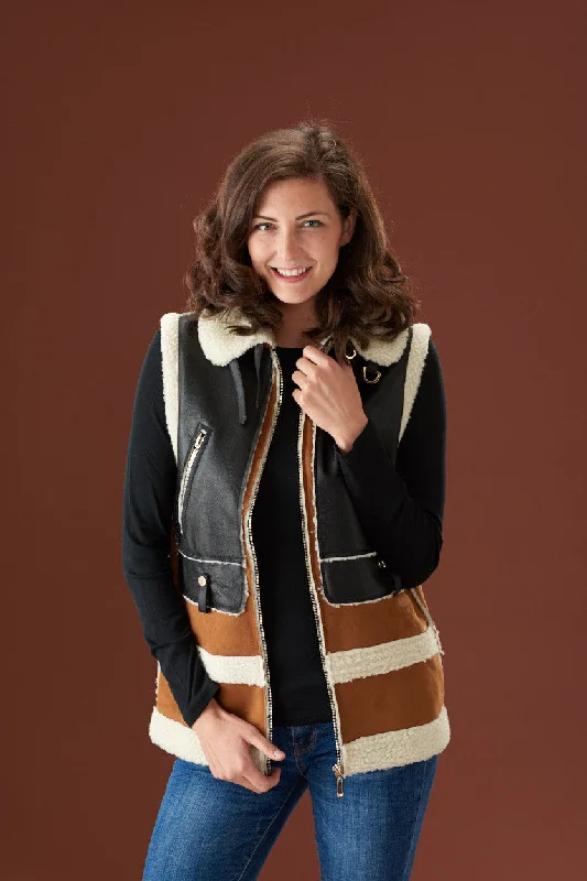 All-Day Style Rebecca Elliot Faux Fur Vest