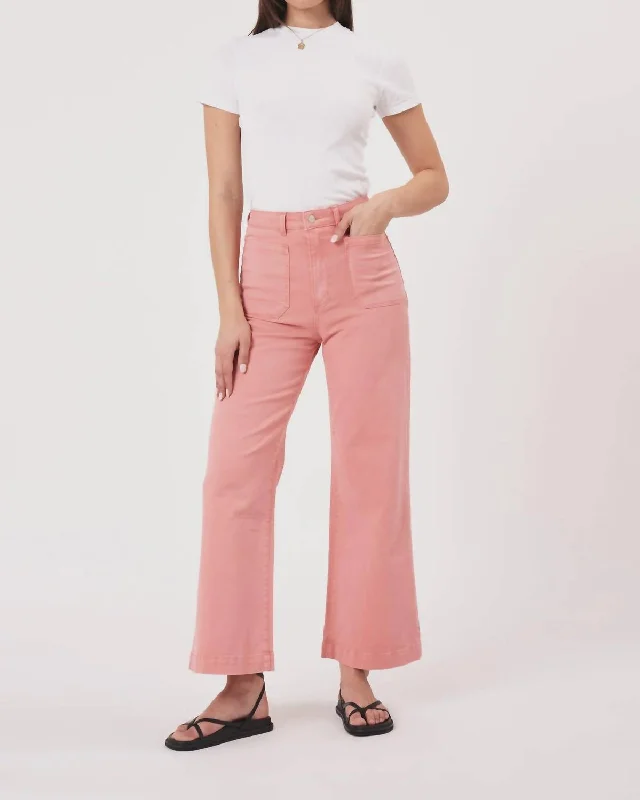 Versatile Outfits Sailor Peach Drill Jeans