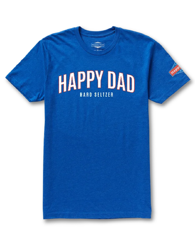 Cozy Fashion Happy Dad Arch Tee (Royal)