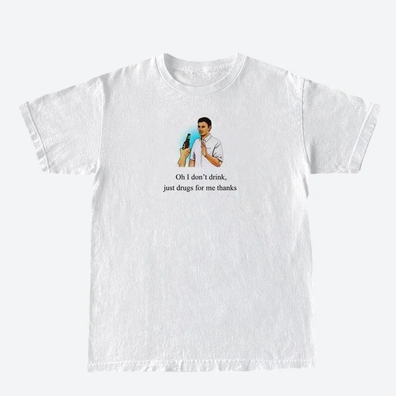 Cozy Fashions I Don't Drink Graphic Tee