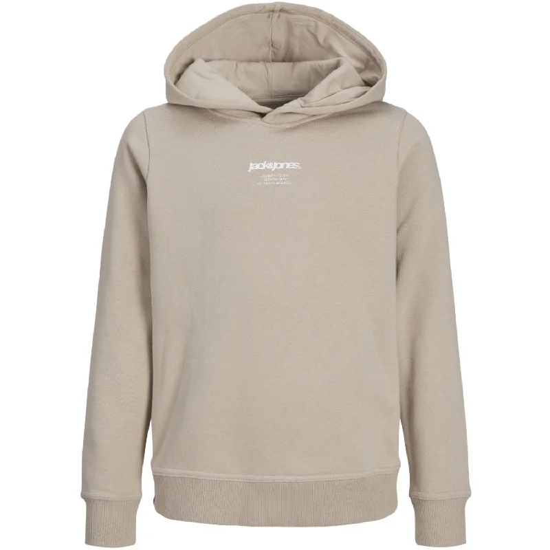 Elegant Wear Jack & Jones Junior Pure Cashmere Tarmac Camo Back Print Hoodie