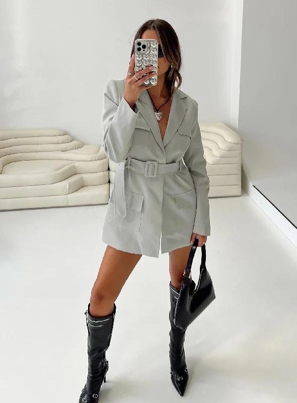 Casual Chic Looks Steinway Mini Dress Grey