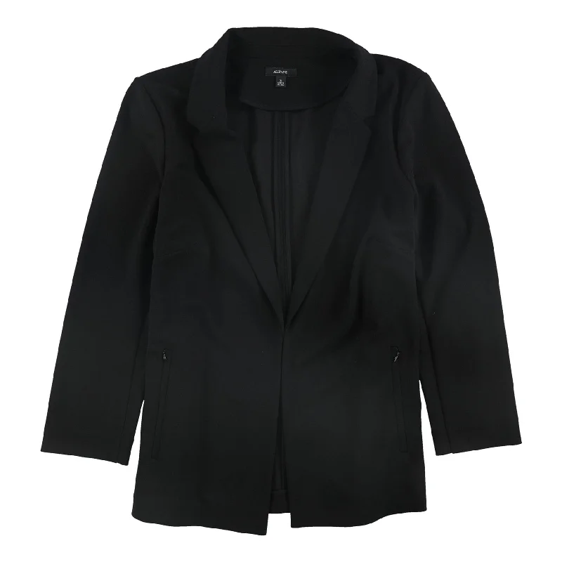Soft Looks Alfani Womens Racing Stripe Blazer Jacket