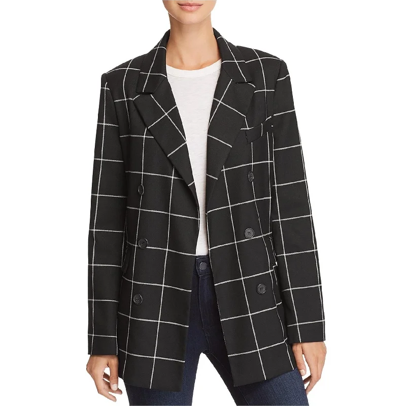 Weekend Comfort Wear Joie Womens Harlene Two Button Blazer Jacket, Black, 10