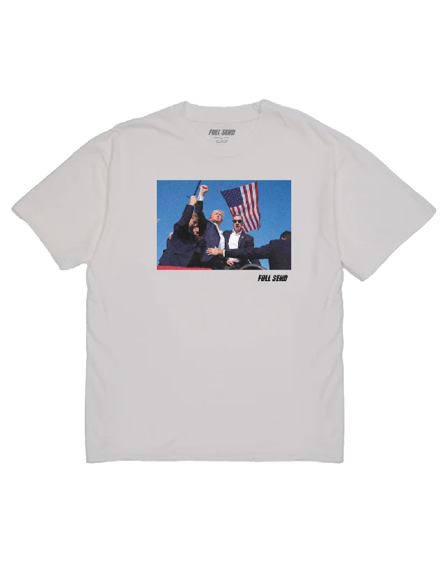 Cozy Outerwear Trump Fight White T-Shirt