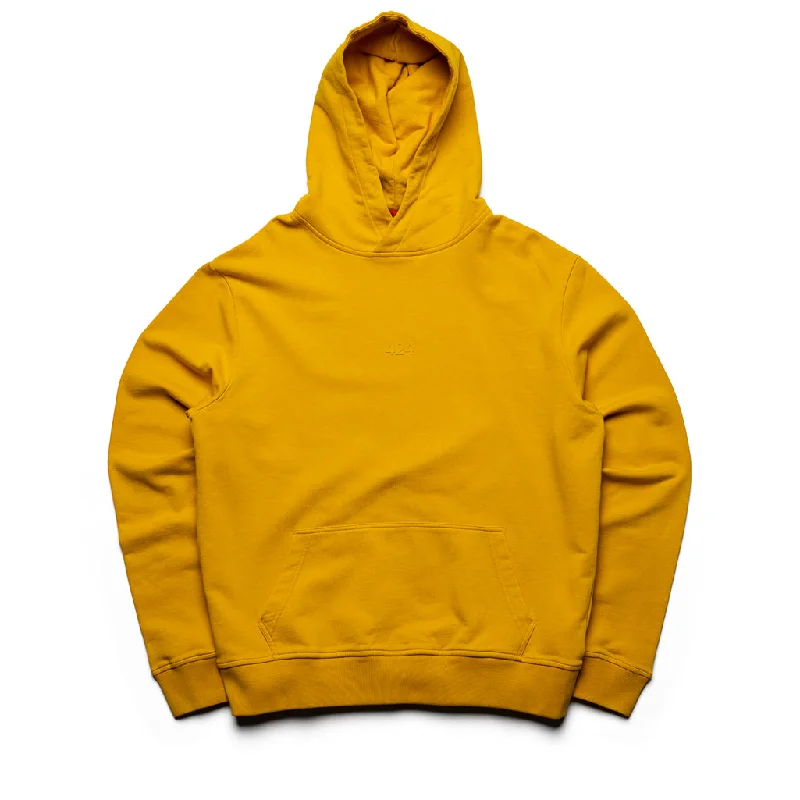 Comfortable Lounge Wear 424 Hoodie - Yellow