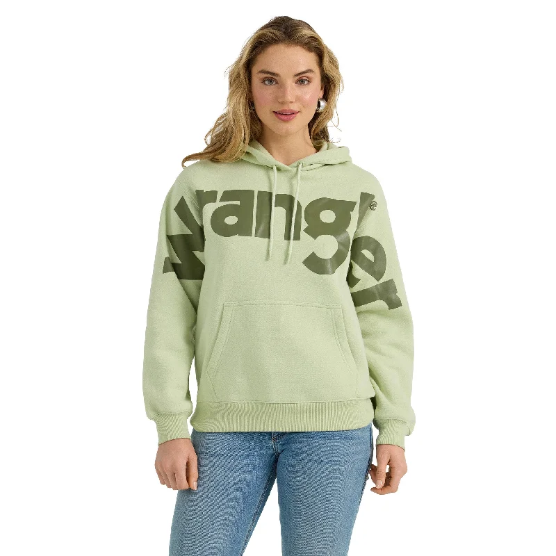 Cozy Street Style Wrangler Women's Mint Green Hoodie