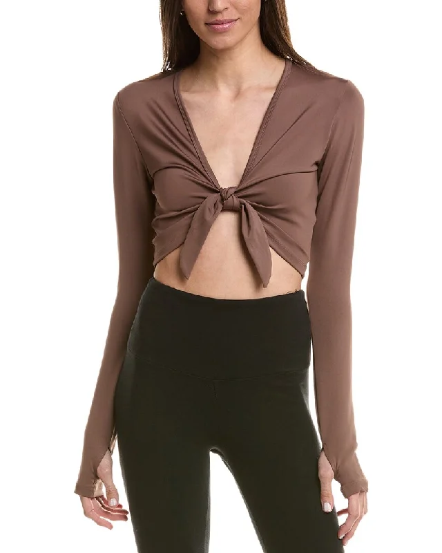 Versatile Casuals Year of Ours Tie-Front Top