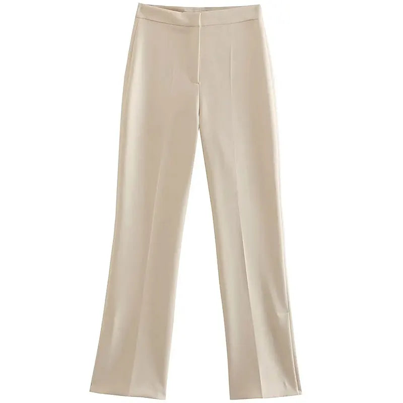 Beige Trousers