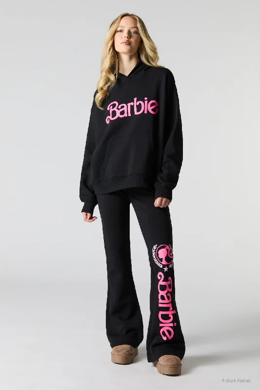 Cozy Outerwear Barbie™ Graphic Fleece Flare Sweatpant