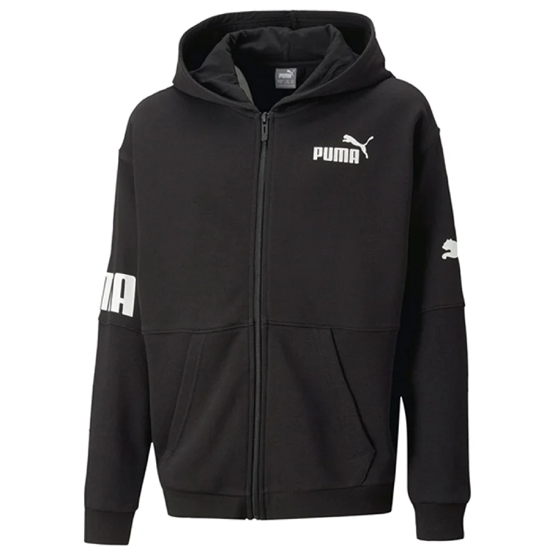 Soft Textures Puma Hoodie Puma Black