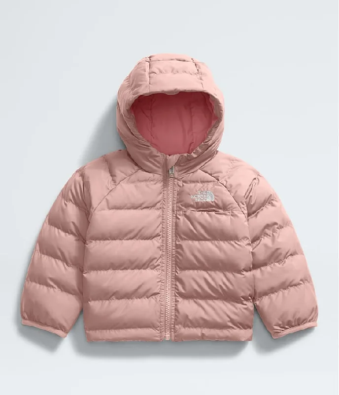 Breathable Style Baby Reversible Perrito Hooded Jacket | Pink Moss