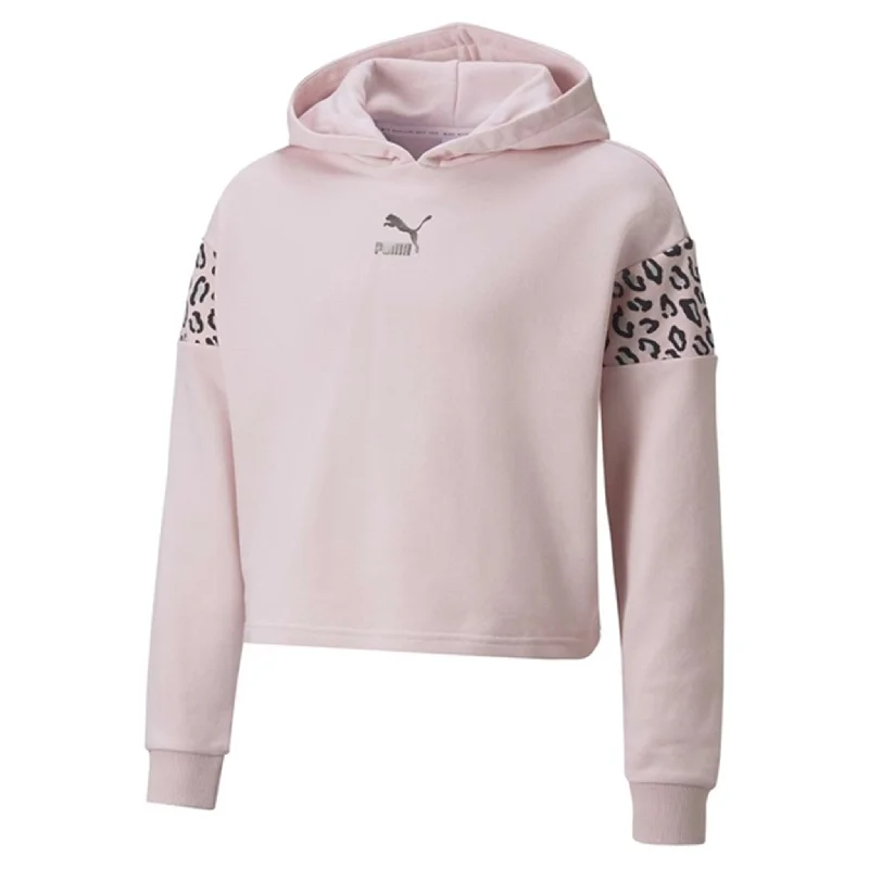 Comfortable Jackets Puma Classic Summer Roar Hoodie Chalk Pink