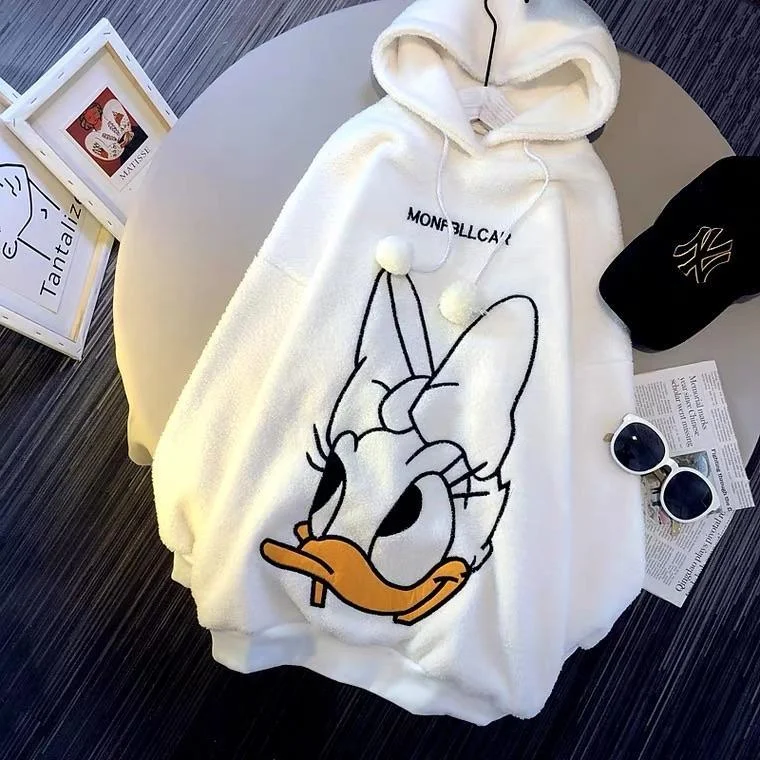 Cozy Lounge Wear Fuzzy Cute Hoodies