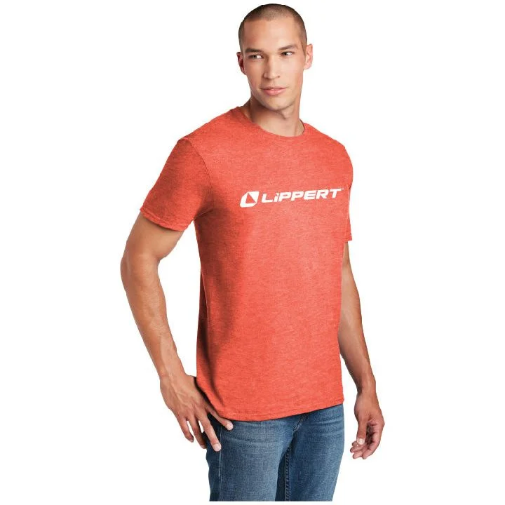 Cozy Knits T-Shirt - Soft Style Heather Orange