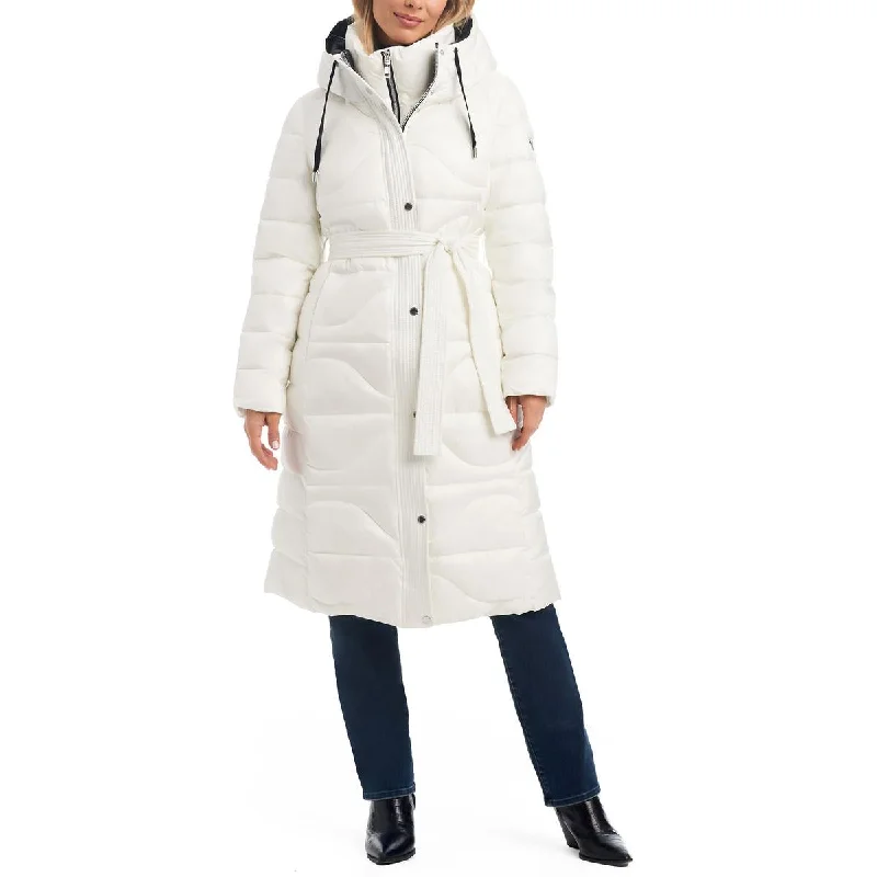 Comfy Pants Vince Camuto Womens Cold Weather Long Parka Coat