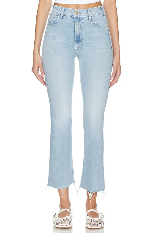 Light Layers Hustler Ankle Fray Jean In Lost Art