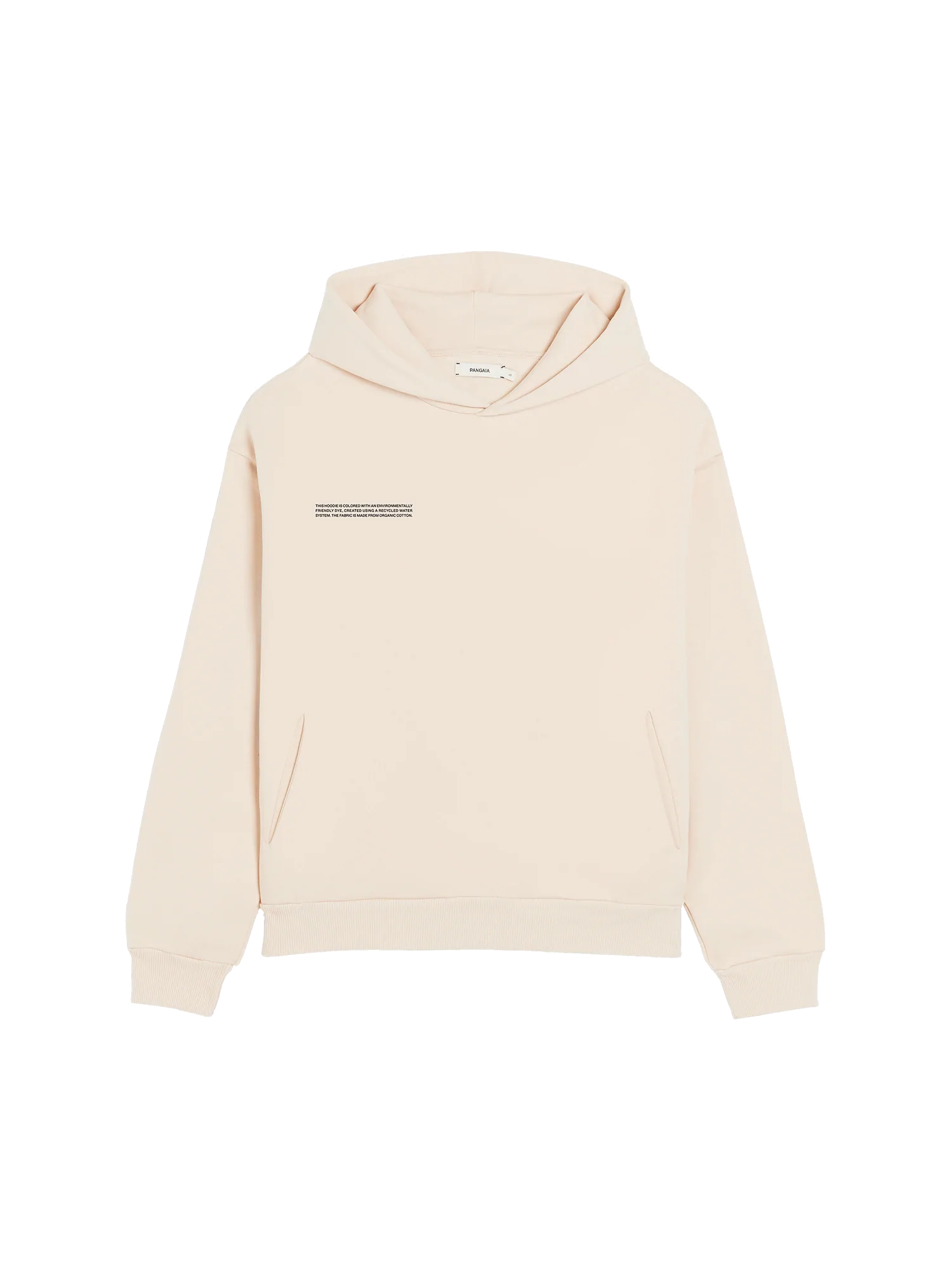 Versatile Comfort Wear 365 Midweight Organic Cotton Hoodie—sand
