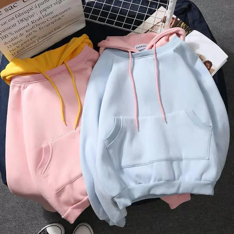Cozy Fashions Ecco Colour Block Hoodie
