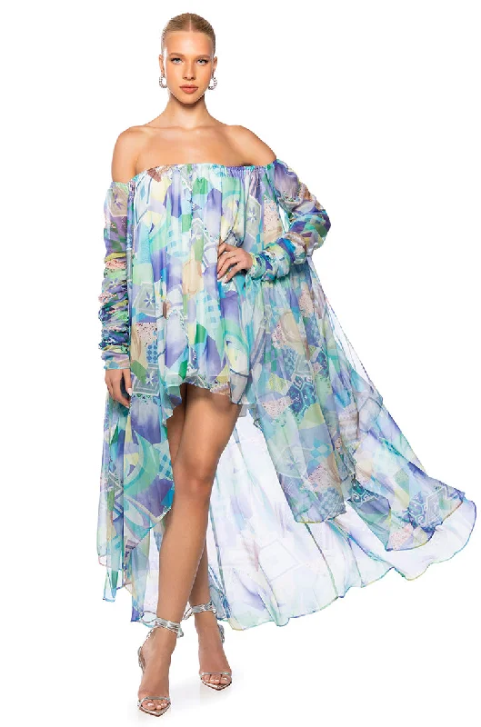 Breathable Style ELEENA PRINTED MAXI DRESS