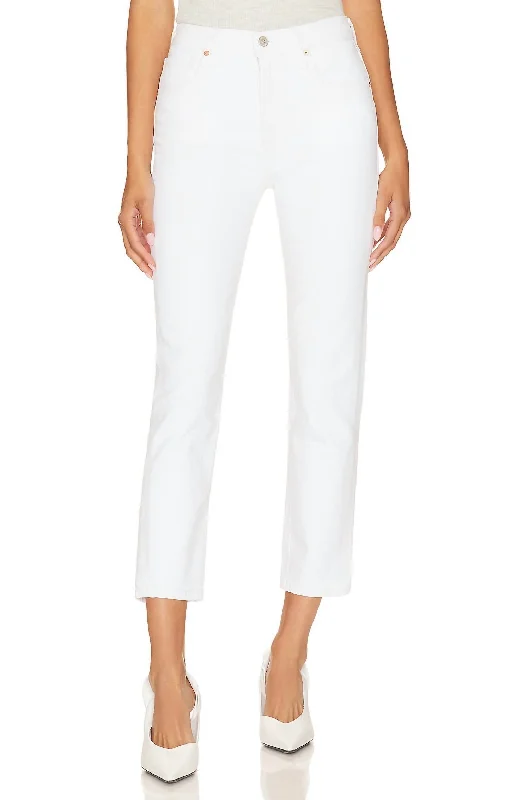 Trendy Comfort Wear Isola Crop Jean In Wildflower
