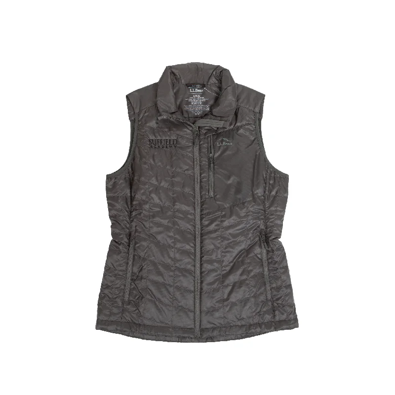 Chic Comfort Wear LL Bean Women's Primaloft Vest/Shale Gray