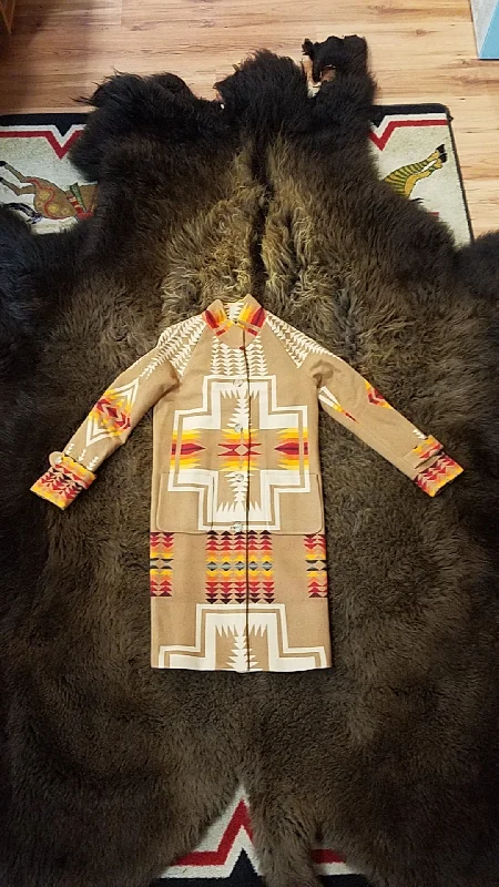 Soft Comfort Wear Pendleton® Long coat, Harding Khaki