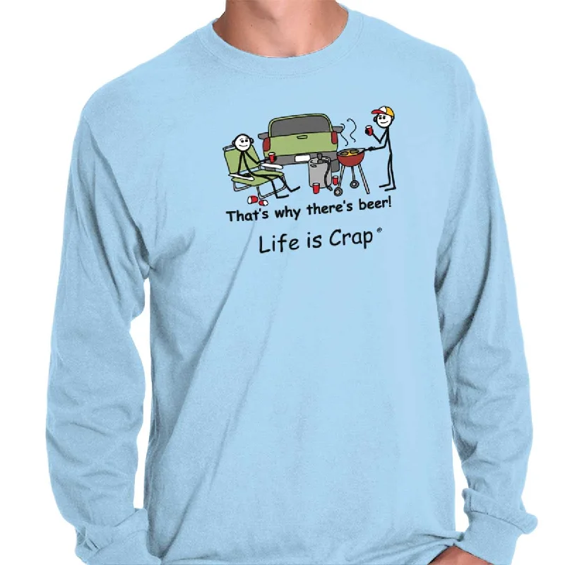Easy-to-Wear Tailgating Long Sleeve Tee