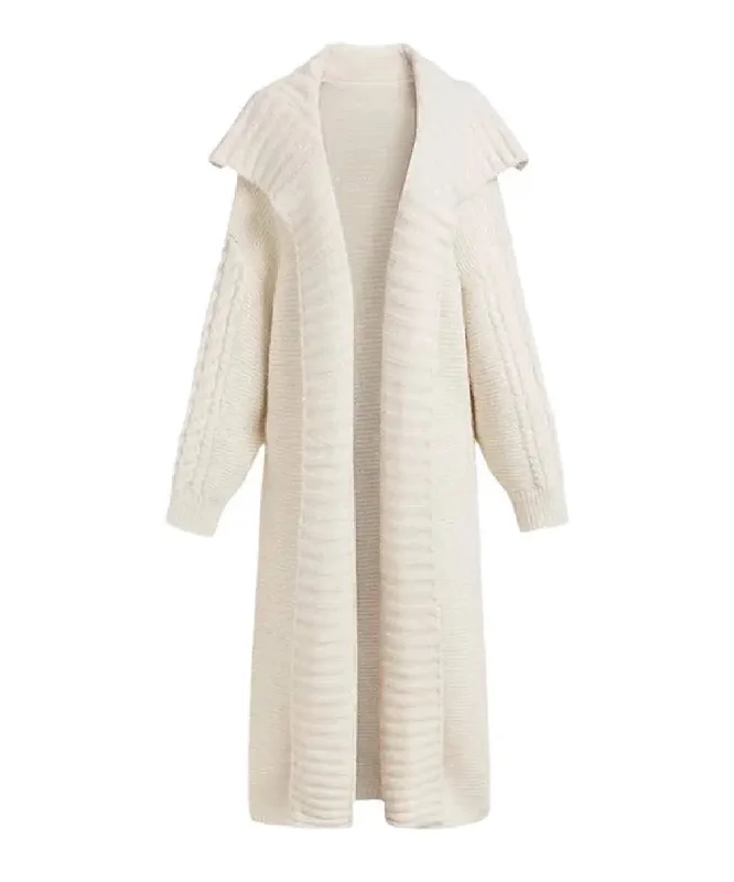 Effortless Looks Oversized Mid Length Knitted Cardigan