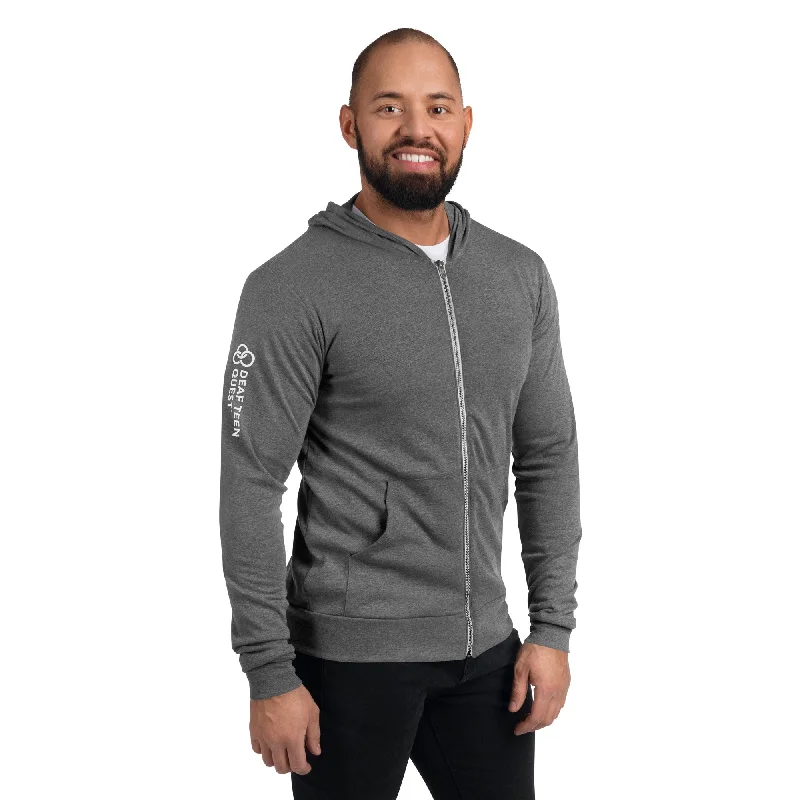 Comfy Chic Wear DTQ Unisex zip hoodie