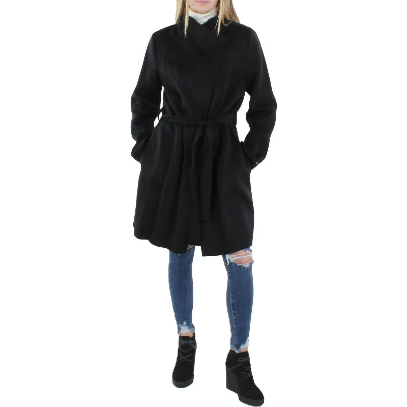 Casual Ease Tahari Womens Wool Blend Warm Wool Coat