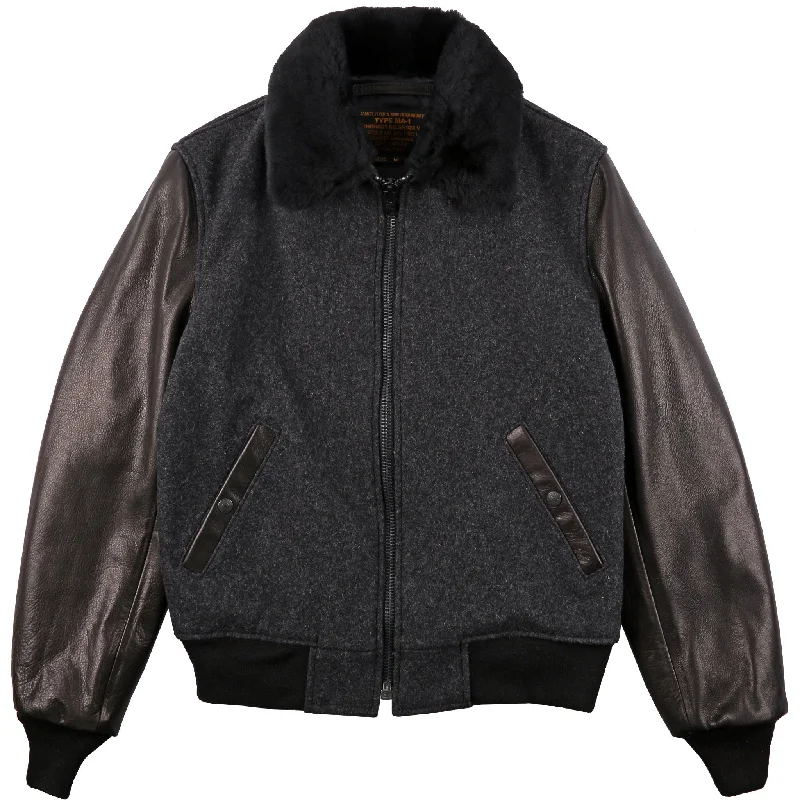 Soft Comfort Wear B-15 -  Bomber Jacket - Dark Grey