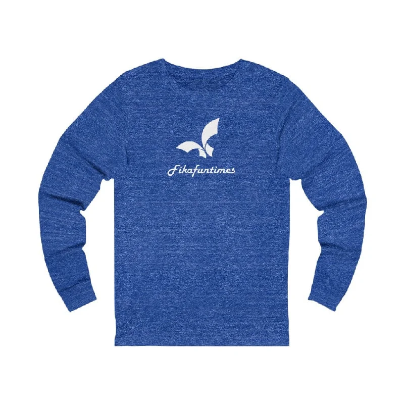 Soft Feel Jersey Long Sleeve Unisex Fikafuntimes Shirt