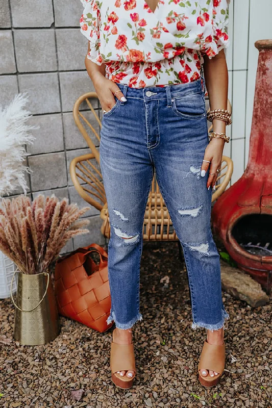 Everyday Outfits The Walton High Waist Distressed Jean