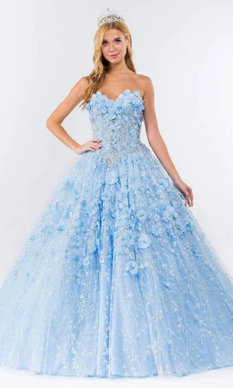 Soft Casuals Elizabeth K - GL1939 Bejeweled Applique Ballgown