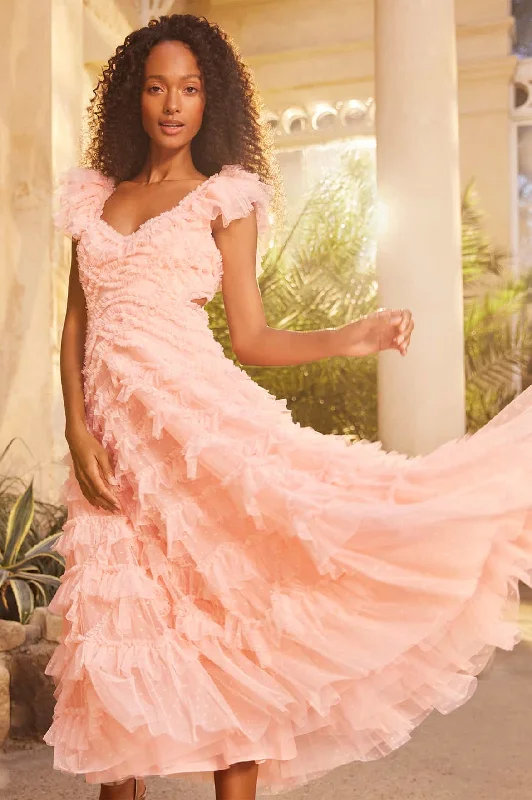 Easy Chic Lola Backless Ballerina Dress