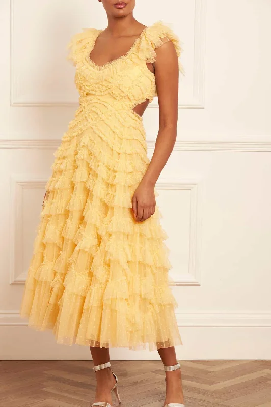 Cozy Outerwear Lola Backless Ballerina Dress